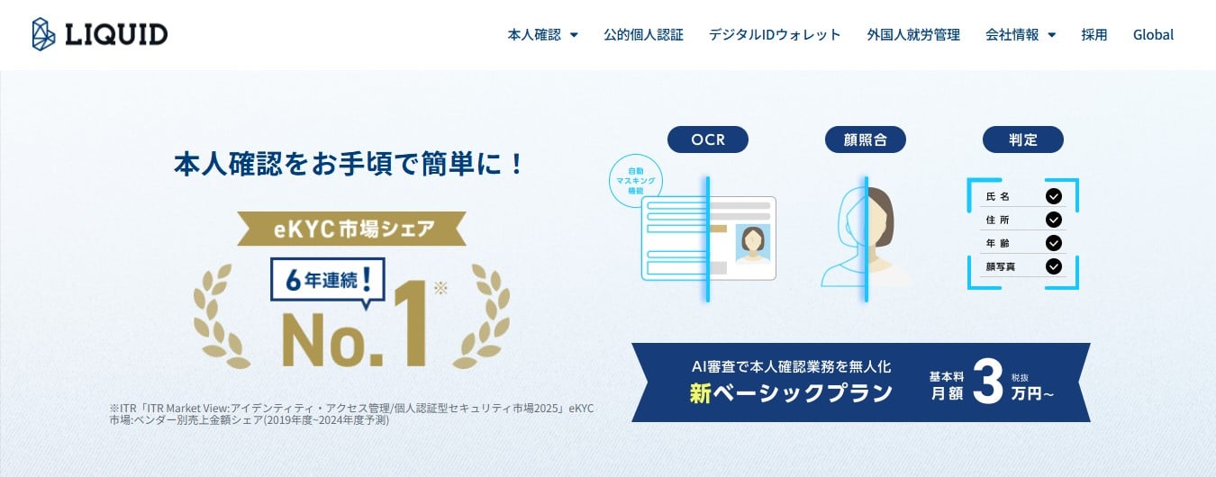 LIQUID eKYC,イメージ